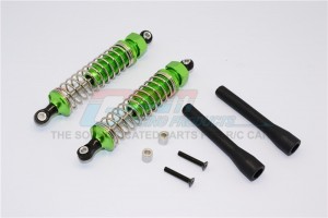 ALLOY FRONT/REAR ADJUSTABLE SPRING  DAMPERS AXIAL SCX10 - Green - SCX090F/R-G-S-BEBK