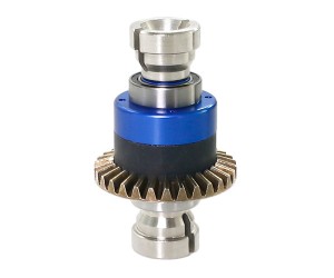 ALUMINUM FRONT / REAR MOD 0.8 ASSEMBLED DIFFERENTIAL -30T FOR ARRMA 1/18 GRANITE TYPHON GROM 1/14 MOJAVE GROM - BLUE - RS-ARA311177A/BU