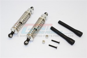 ALLOY FRONT/REAR ADJUSTABLE SPRING  DAMPERS AXIAL SCX10 - SCX090F/R-S-S-BEBK