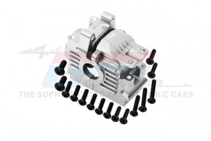 GPM RUS4013N 7075 ALLOY REAR DIFFERENTIAL HOUSING 6880 FOR TRAXXAS RUSTLER SLASH HOSS STAMPEDE X0-1 - SILVER - RUS4013N-S