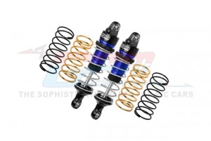 GPM MGG058F/R 7075 ALLOY FRONT/REAR ADJUSTABLE SPRING SHOCK 58mm ARA330838 FOR ARRMA 1/18 GRANITE TYPHON 1/14 MOJAVE GROM - BLUE - MGG058F/R-B