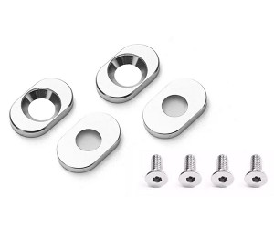 ALUMINIUM FIXING MOTOR BASE REINFORCEMENT MOUNT FOR TRAXXAS 1/8 4WD SLEDGE MONSTER TRUCK 95076-4 - RS-SLE007