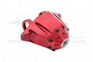 GPM UDR013AN 7075 ALLOY REAR AXLE HOUSING HALVES DESIGN LARGER INNER BEARINGS FOR TRAXXAS 1/7 UDR UNLIMITED DESERT RACER 85076-4 85086-4 - RED - UDR013AN-R