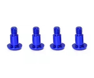 ALUMINUM M3 M4 X 11mm KING PIN FOR TAMIYA 1/10 TT02 TT02B RC CAR BUGGY - RS-M411/BU