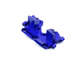 ALUMINUM FRONT LOWER BULKHEAD 2530A FOR 1/10 TRAXXAS RUSTLER SLASH STAMPEDE DRAG SLASH VXL RAPTOR R - BLUE - RS-TRX2530A/BU