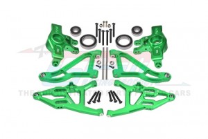 ALUMINUM FRONT KNUCKLE ARMS FRONT UPPER & LOWER SUSPENSION ARMS SET 8552 FOR TRAXXAS 1/7 UDR UNLIMITED DESERT RACER - UDR2154A55N-G