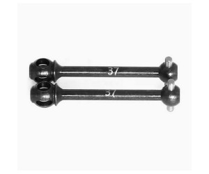 DRIVE SHAFTS 37mm FOR DOUBLE CARDAN JOINT SHAFT 22054 FOR 1/10 TAMIYA BT-01 XV-02 RC CAR - RS-TA22054