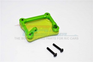 ALUMINIUM+PLASTIC FRONT/REAR AXLE  PROTECTOR MOUNT AXIAL SCX10 - Green - SCX168F/R-G