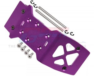 GPM MSV331F ALUMINUM FRONT SKID PLATE 105298 FOR 1/10 HPI RACING SAVAGE XS FLUX - MSV331F-P