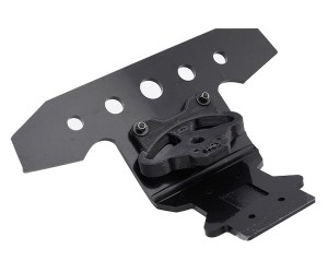 NYLON 4mm FRONT BUMPER W/ 3D PRINT TPU MOUNT ARA320808 FOR 1/8 ARRMA 1/8 KRATON OUTCAST EXB 6S BLX - RS-ARA320808/BK