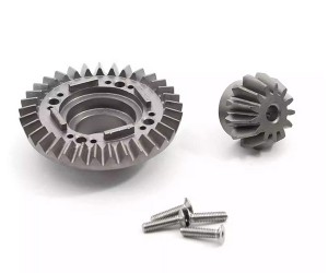 40CRMO STEEL FRONT / REAR DIFFERENTIAL GEAR OUTPUT GEAR 8578 8579 FOR 1/7 RC TRAXXAS UDR UNLIMITED DESERT RACER 85076-4 - REAR GEAR - RS-TRX8579