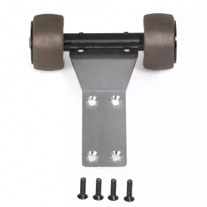 STAINLESS STEEL WHEELIE BAR For ARRMA 1/18 GRANITE 1/14 TYPHON MOJAVE GROM TRUCK - RS-ARA320817/BK