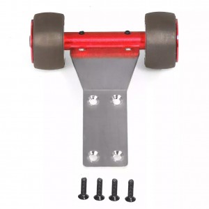 STAINLESS STEEL WHEELIE BAR For ARRMA 1/18 GRANITE 1/14 TYPHON MOJAVE GROM TRUCK - RED - RS-ARA320817/RE
