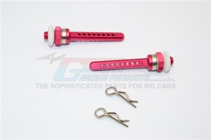 ALUMINIUM REAR MAGNET BODY POST MOUNT AXIAL SCX10 - SCX201R-R