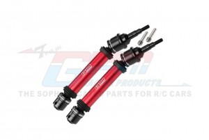 GPM FR102F STEEL JOINT 6061 ALLOY FRONT DRIVESHAFT ASSEMBLY WITH 6mm AXLE 9051 FOR 1/10 TRAXXAS RAPTOR R STAMPEDE RUSTLER - FR102F-R