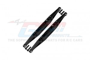 GPM BR014LN 7075 ALLOY REAR LOWER TRAILING ARMS LOS234003 FOR LOSI 1/10 BAJA REY / ROCK REY / HAMMER REY U4 - BR014LN-BK