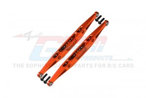 GPM BR014LN 7075 ALLOY REAR LOWER TRAILING ARMS LOS234003 FOR LOSI 1/10 BAJA REY / ROCK REY / HAMMER REY U4 - BR014LN-OR