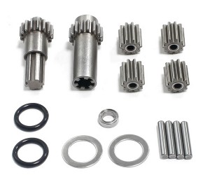 METAL CENTER DIFF OUTDRIVE PLANET GEAR AR310865 ARA311168 FOR ARRMA 1/8 MOJAVE / 1/10 KRATON OUTCAST 4X4 4S BLX - RS-ARA311168