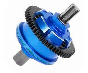 ALUMINUM M0.8 CENTER DIFF SET 57T ARA311165 FOR ARRMA 1/8 MOJAVE / 1/10 KRATON OUTCAST 4X4 4S BLX - BLUE - RS-ARA311165/BU