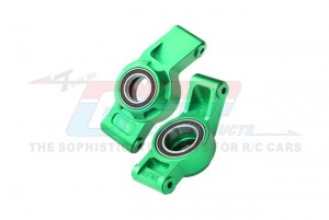 GPM XRT022 7075 ALLOY REAR HUB STUB AXLE CARRIERS WITH THREE OVERSIZE BEARING 7852 FOR TRAXXAS 1/5 X-MAXX 6S 8S / 1/6 XRT 8S MONSTER - XRT022-G