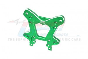 GPM LUX028 7075 ALLOY FRONT SHOCK TOWER LOS254080 LOSI 1/6 8IGHT-X Super Lasernut Buggy LOS04019 - GREEN - LUX028-G