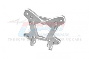 GPM LUX028 7075 ALLOY FRONT SHOCK TOWER LOS254080 LOSI 1/6 8IGHT-X Super Lasernut Buggy LOS04019 - SILVER - LUX028-S