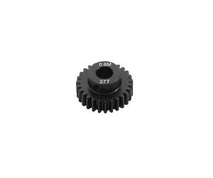 HARD STEEL M0.6 5mm BORE MOTOR PINION GEAR 17T - 28T  FOR 1/10 1/12 RC CAR - RS-M0627T