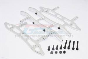 ALLOY CHASSIS SLED GUARD AXIAL SCX10 - Sivler - SCX331A2-S