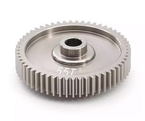 ALUNINUM 7075 SPUR GEAR 55T / 58T / 61T FOR TAMIYA 1/10 RC TT-01 TYPE-E TT-01D CAR - RS-TT01/55T