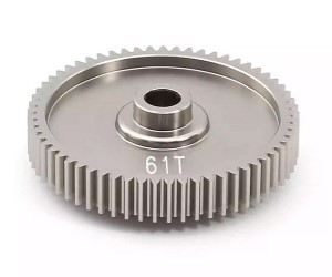 ALUNINUM 7075 SPUR GEAR 55T / 58T / 61T FOR TAMIYA 1/10 RC TT-01 TYPE-E TT-01D CAR - RS-TT01/61T
