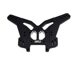 ALUMINUM 7075 FRONT / REAR SHOCK TOWER FOR RC LOSI 1/6 1/6 8IGHT-X Super Lasernut 4WDBUGGY LOS04019 - REAR - RS-TLR244072/BK