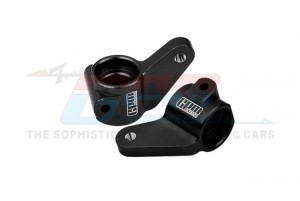 GPM TSM021 7075 ALLOY FRONT STEERING BLOCKS 9137 TRAXXAS 1/10 SLASH DRAG SLASH  BIGFOOT  RUSTLER  STAMPEDE - TSM021-BK