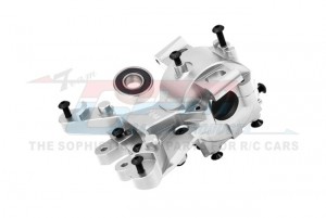 GPM TS012 7075 ALUMINUM FRONT UPPER AND LOWER BULKHEAD 8920 FOR TRAXXAS 1/8 6S MAXX SLASH 1/10 MAXX  WIDEMAXX MONSTER - SILVER - TS012-S