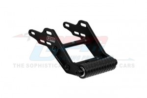GPM LMTM040R 7075 ALLOY REAR ADJUSTABLE WHEELIE BAR LOS211045 FOR LOSI 1/18 Mini LMT 4X4 Brushed Monster LOS01026 - LMTM040R-BK
