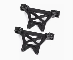 ALUMINUM FRONT & REAR SHOCK TOWER 4917R FOR TRAXXAS T-MAXX / E-MAXX MONSTER 49104-1 - RS-TRX4917R/BK
