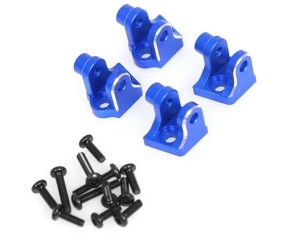 ALUMINUM LOWER SHOCK MOUNT LOS211044 FOR RC LOSI 1/18 MINI LMT MONSTER LOS01026 - BLUE - RS-LOS211044/BU