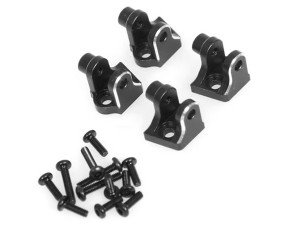 ALUMINUM LOWER SHOCK MOUNT LOS211044 FOR RC LOSI 1/18 MINI LMT MONSTER LOS01026 - BLACK - RS-LOS211044/BK