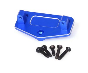 ALUMINUM SERVO PLATE LOS212036 FOR RC LOSI 1/18 MINI LMT MONSTER LOS01026 - BLUE - RS-LOS212036/BU