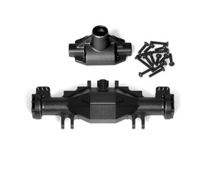 ALUMINUM AXLE HOUSING LOS212035 FOR RC LOSI 1/18 MINI LMT MONSTER LOS01026 - BLACK - RS-LOS212035/BK