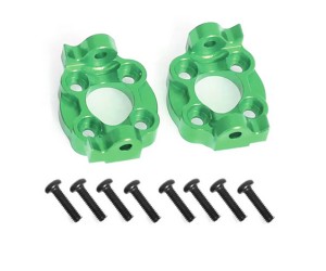 ALUMINUM FRONT C HUBS LOS214041 FOR RC LOSI 1/18 MINI LMT MONSTER LOS01026 - GREEN - RS-LOS214041/G