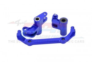 GPM TFM048 7075 ALLOY FRONT STEERING BELLCRANKS 10543 FOR TRAXXAS 1/10 4-TEC DRIFT ON-ROAD DRIFT CAR 105237-4 - BLUE - TFM048-B