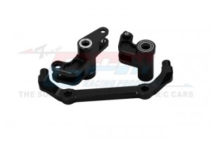GPM TFM048 7075 ALLOY FRONT STEERING BELLCRANKS 10543 FOR TRAXXAS 1/10 4-TEC DRIFT ON-ROAD DRIFT CAR 105237-4 - BLACK - TFM048-BK
