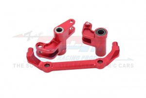 GPM TFM048 7075 ALLOY FRONT STEERING BELLCRANKS 10543 FOR TRAXXAS 1/10 4-TEC DRIFT ON-ROAD DRIFT CAR 105237-4 - RED - TFM048-R
