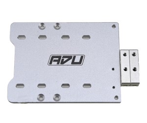 ALUMINUM ESC SPEED CONTROL PLATE HOBBYWING EZRUN MAX5 G2 MAMBA XLX2 FOR TRAXXAS 1/5 TRAXXAS X-MAXX 8S MONSTER - RS-XMAXXESC/SI