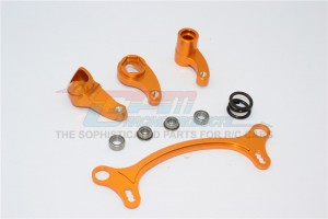 GPM EX048 ALLOY STEERING ASSEMBLY 1/10 RC AXIAL EXO TERRA BUGGY - Gold - EX048-GD