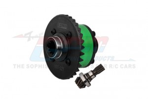 GPM TXM1211F 4140 MEDIUM CARBON STEEL 7075 ALLOY FRONT COMPLETE DIFFERENTIAL 7880 7790 FOR TRAXXAS 1/5 X-MAXX 6S 8S 1/6 XRT 8S MONSTER - TXM1211F-G