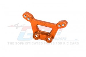 GPM TFM028 7075 ALLOY FRONT SHOCK TOWER 10538 FOR TRAXXAS 1/10 4-TEC RWD ON-ROAD DRIFT CAR 105237-4 - ORANGE - TFM028-OR