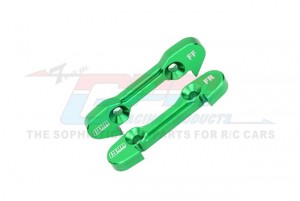 GPM LUX008 7075 ALLOY FRONT LOWER SUSPENSION MOUNT LOS254074 LOS254075 FOR LOSI 1/6 8IGHT-X LOSI 1/8 8XE 8XTE Truggy Buggy - GREEN - LUX008-G