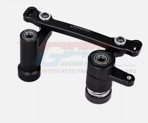 GPM LUX048  Alloy Steering Bellcrank Set TLR241079 TLR241038 FOR  LOSI 1/6 8IGHT-X LASERBUT 1/8 8XE 8XTE BUGGY - LUX048-BK