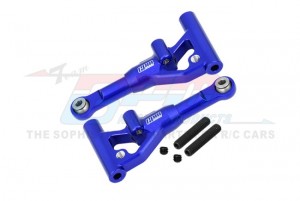 GPM TFM055 7075 ALLOY REAR UPPER SUSPENSION ARMS 10535 FOR TRAXXAS 1/10 4-TEC DRIFT  REAR WHEEL DRIVE ON-ROAD DRIFT CAR 105237-4 - TFM055-B